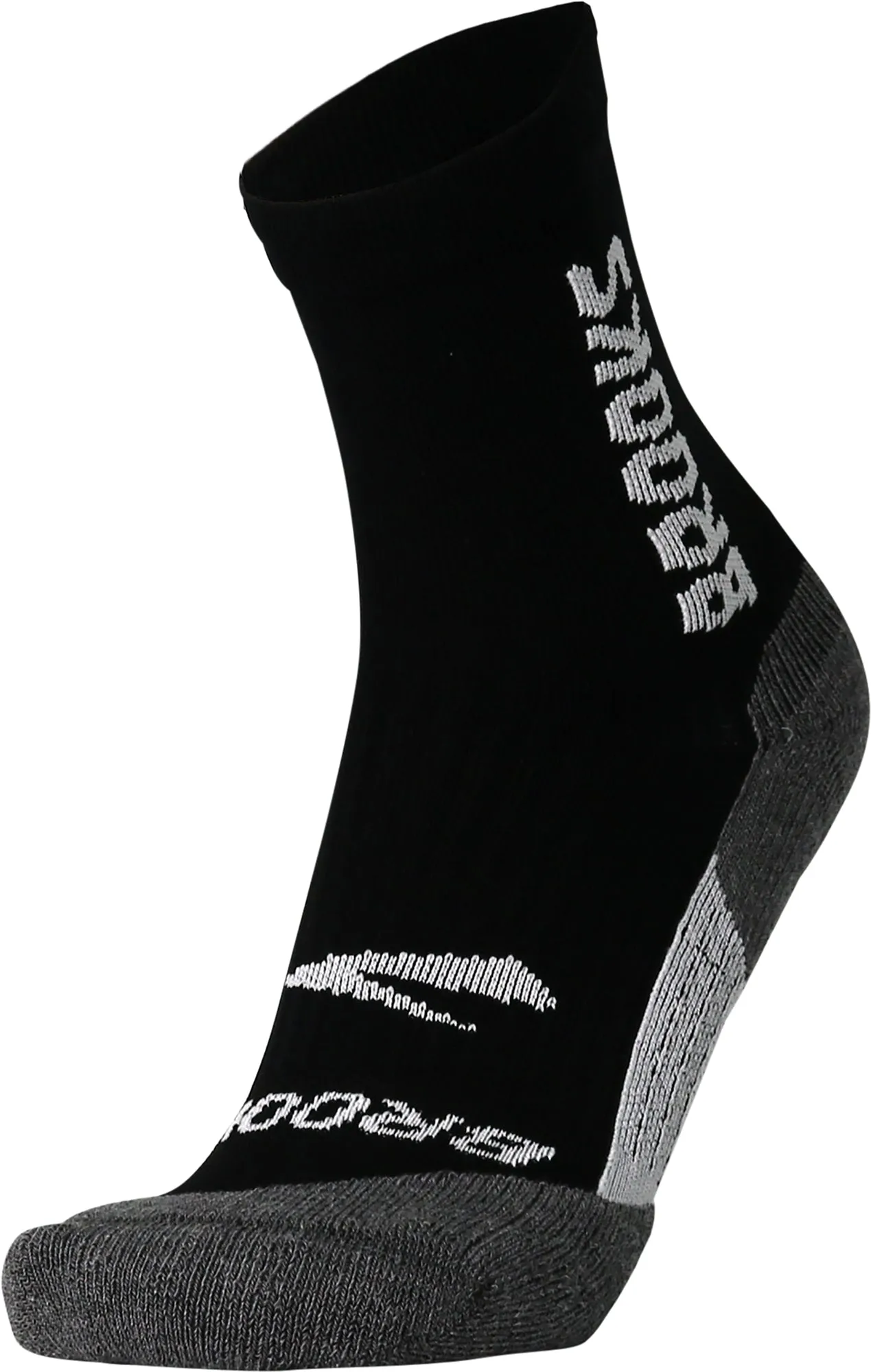 Brooks Ghost Crew Running Socks - Black