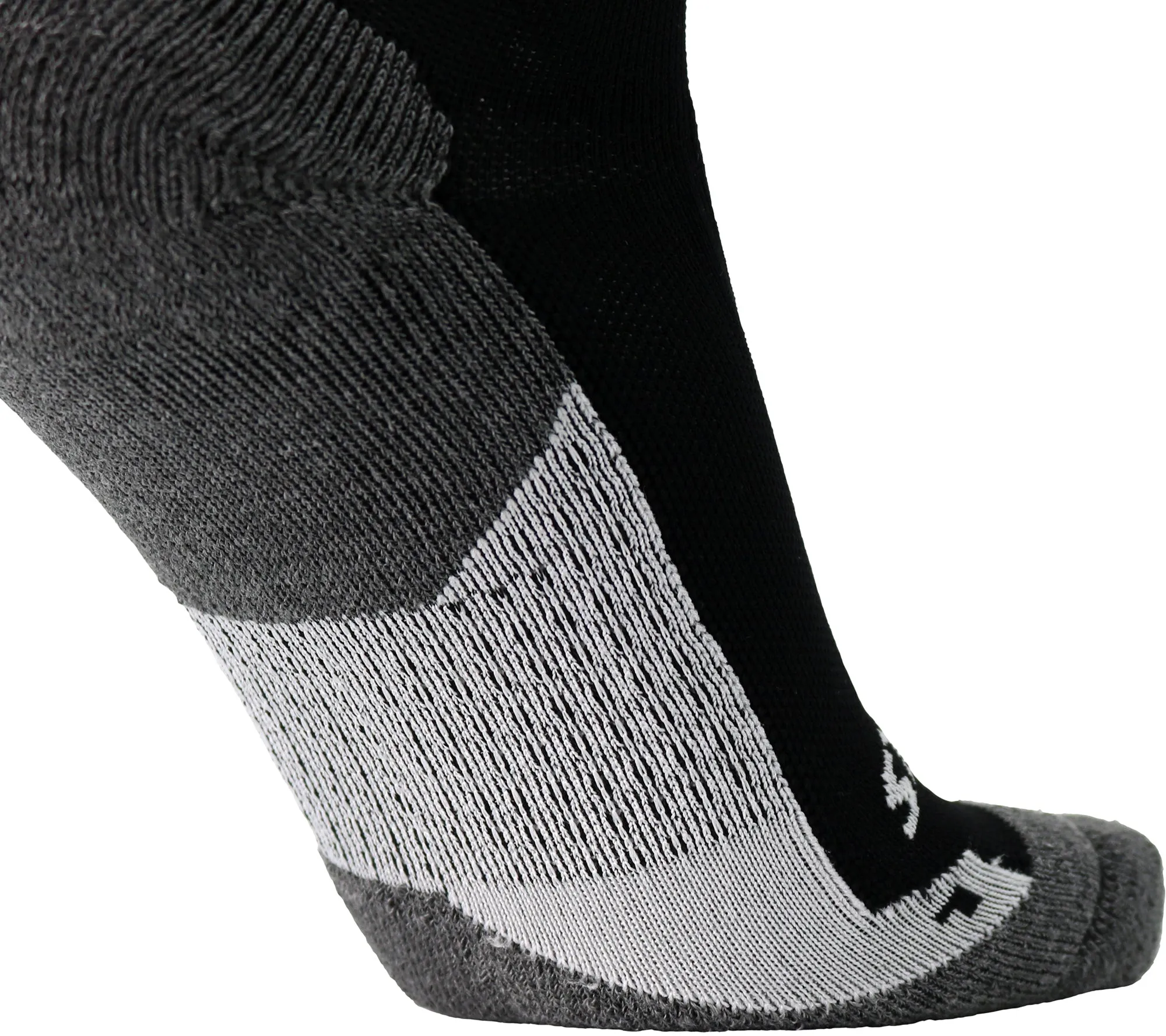 Brooks Ghost Crew Running Socks - Black