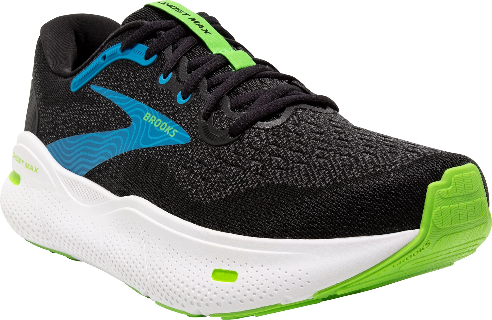 Brooks Ghost Max Mens Running Shoes - Black