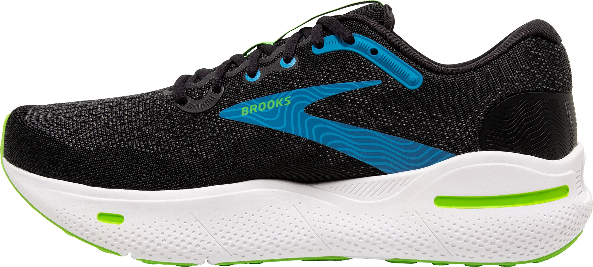 Brooks Ghost Max Mens Running Shoes - Black