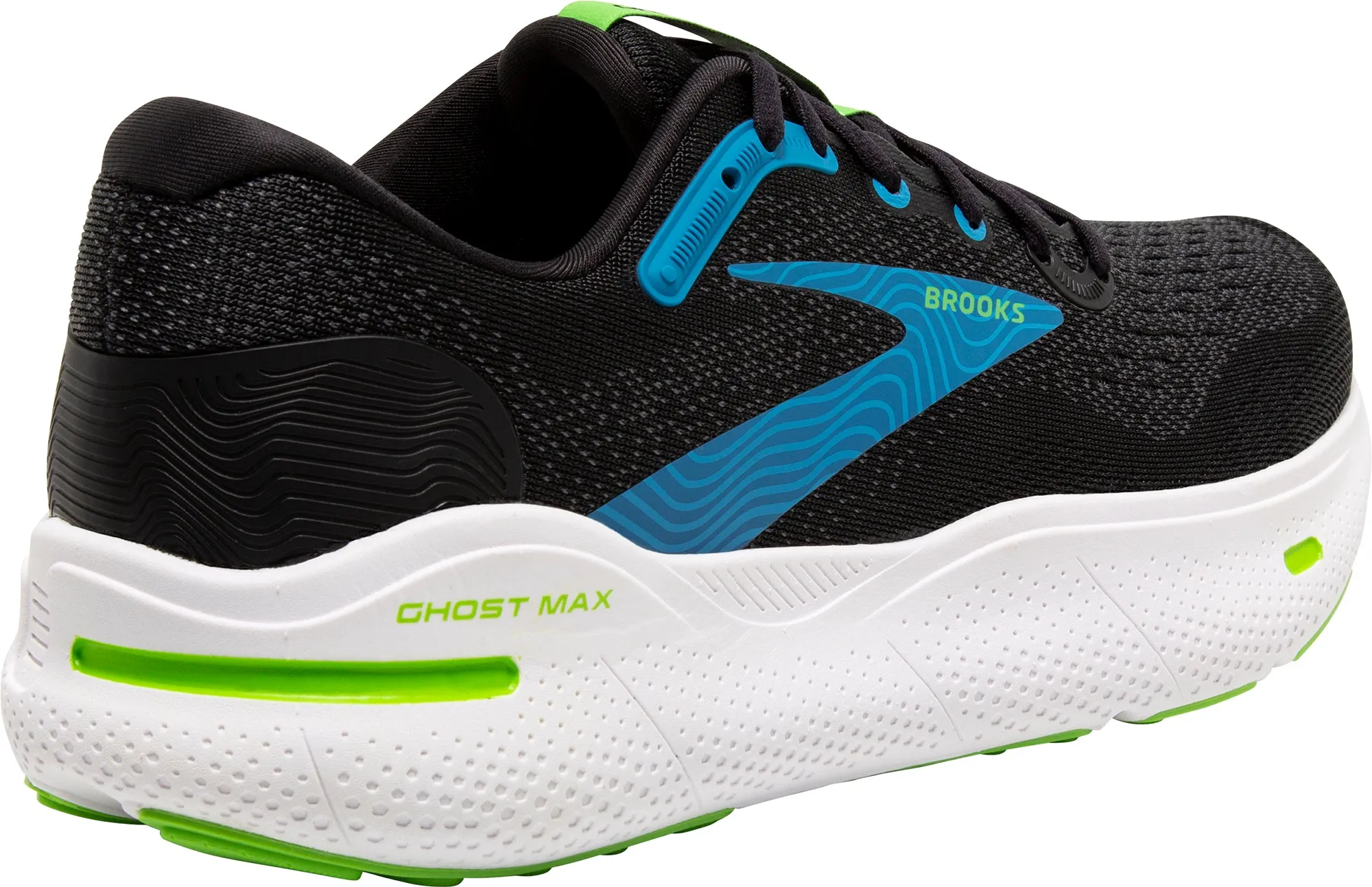 Brooks Ghost Max Mens Running Shoes - Black