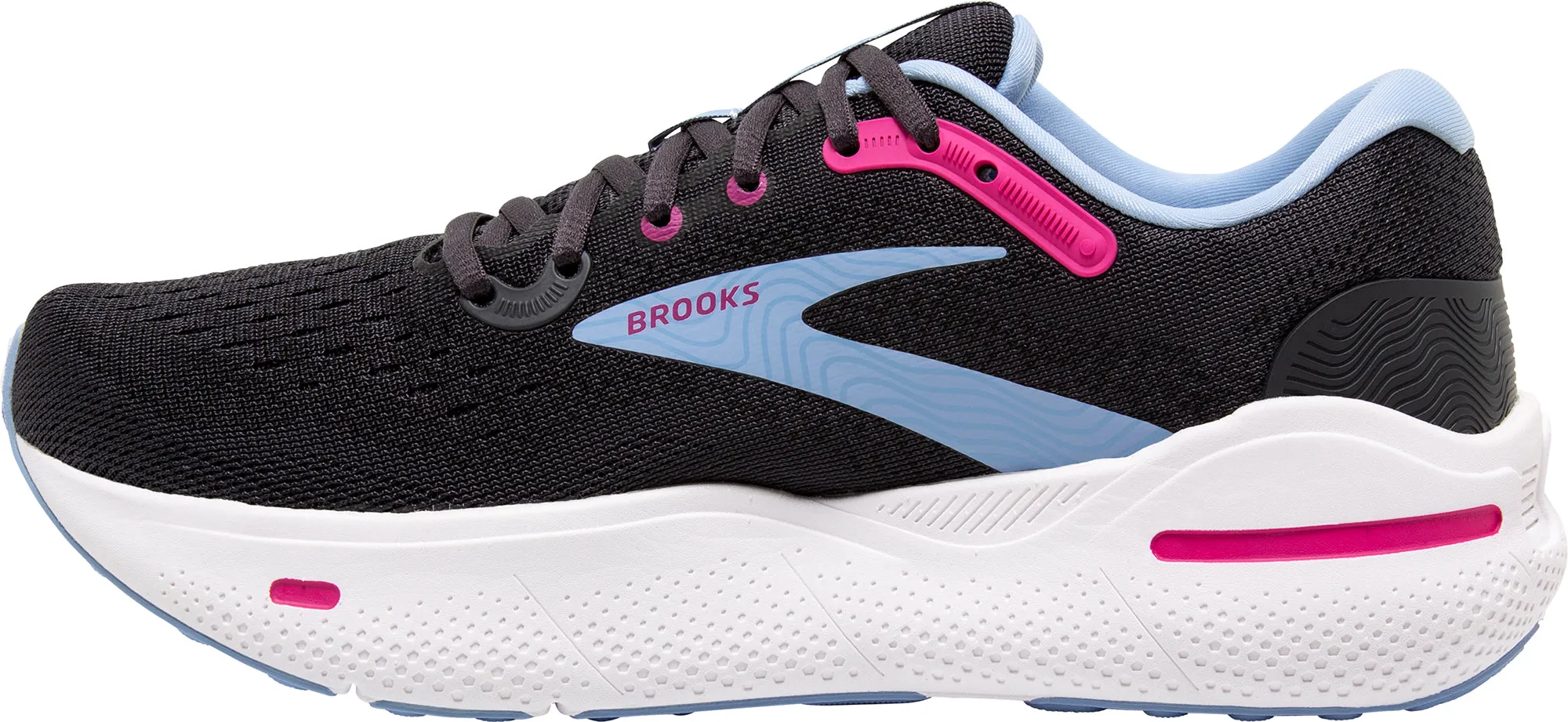 Brooks Ghost Max WIDE FIT Womens Running Shoes - Black