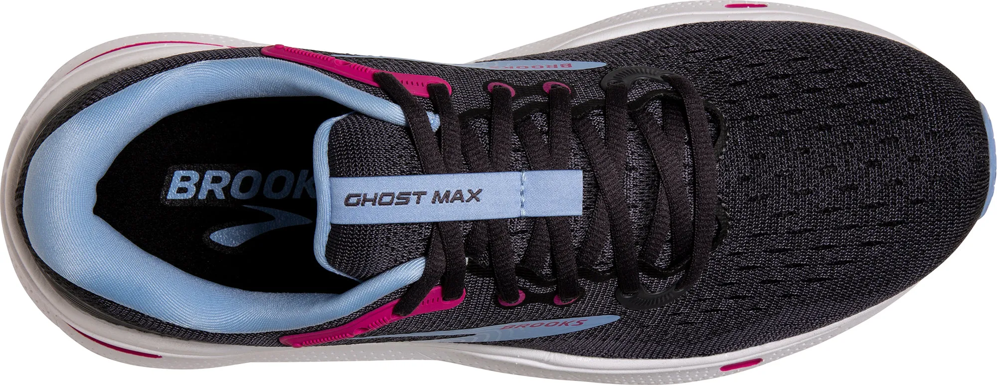 Brooks Ghost Max WIDE FIT Womens Running Shoes - Black