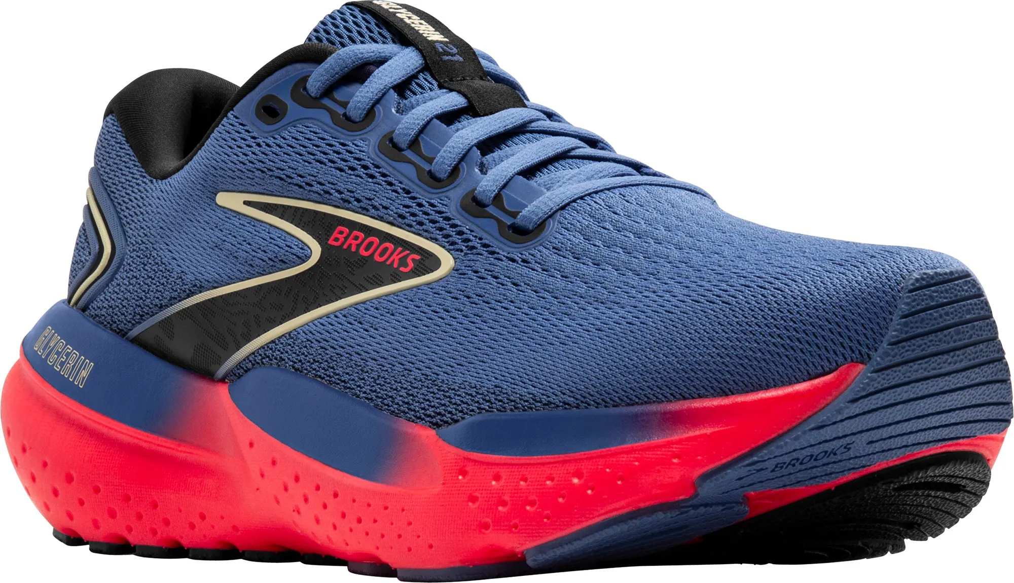 Brooks Glycerin 21 Womens Running Shoes - Blue