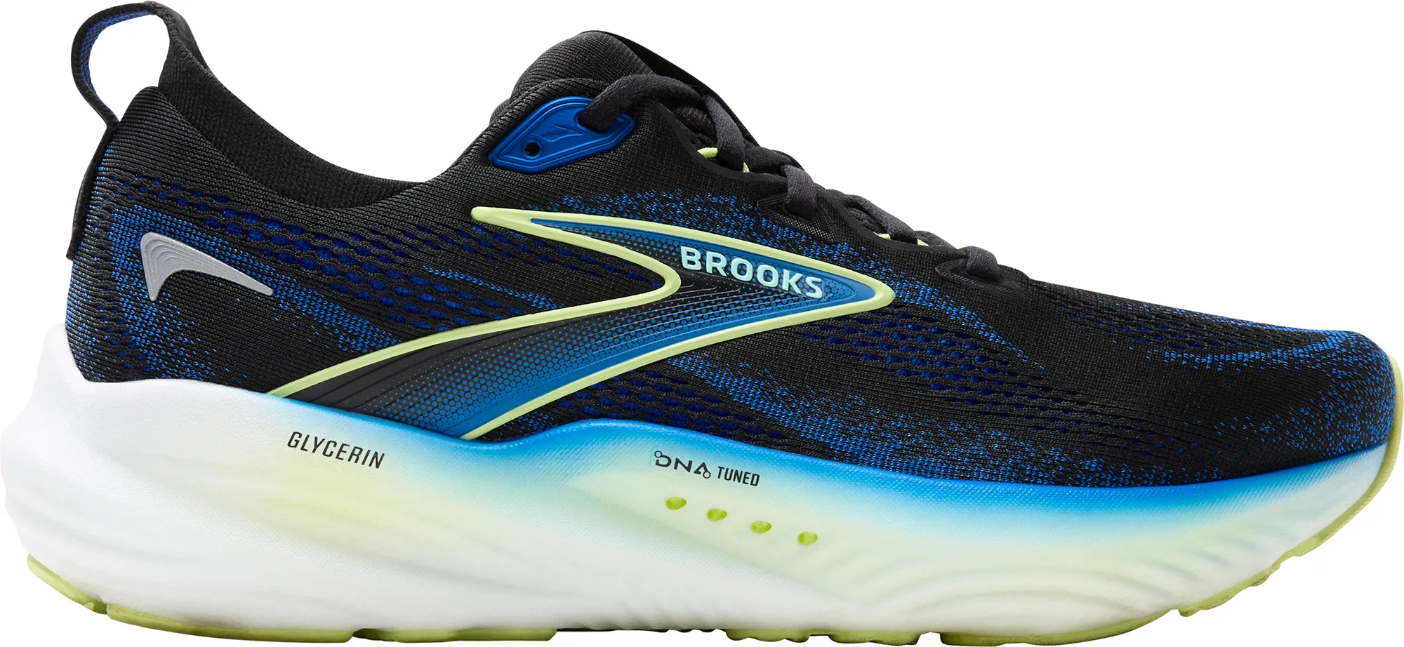 Brooks Glycerin 22 WIDE FIT Mens Running Shoes - Black