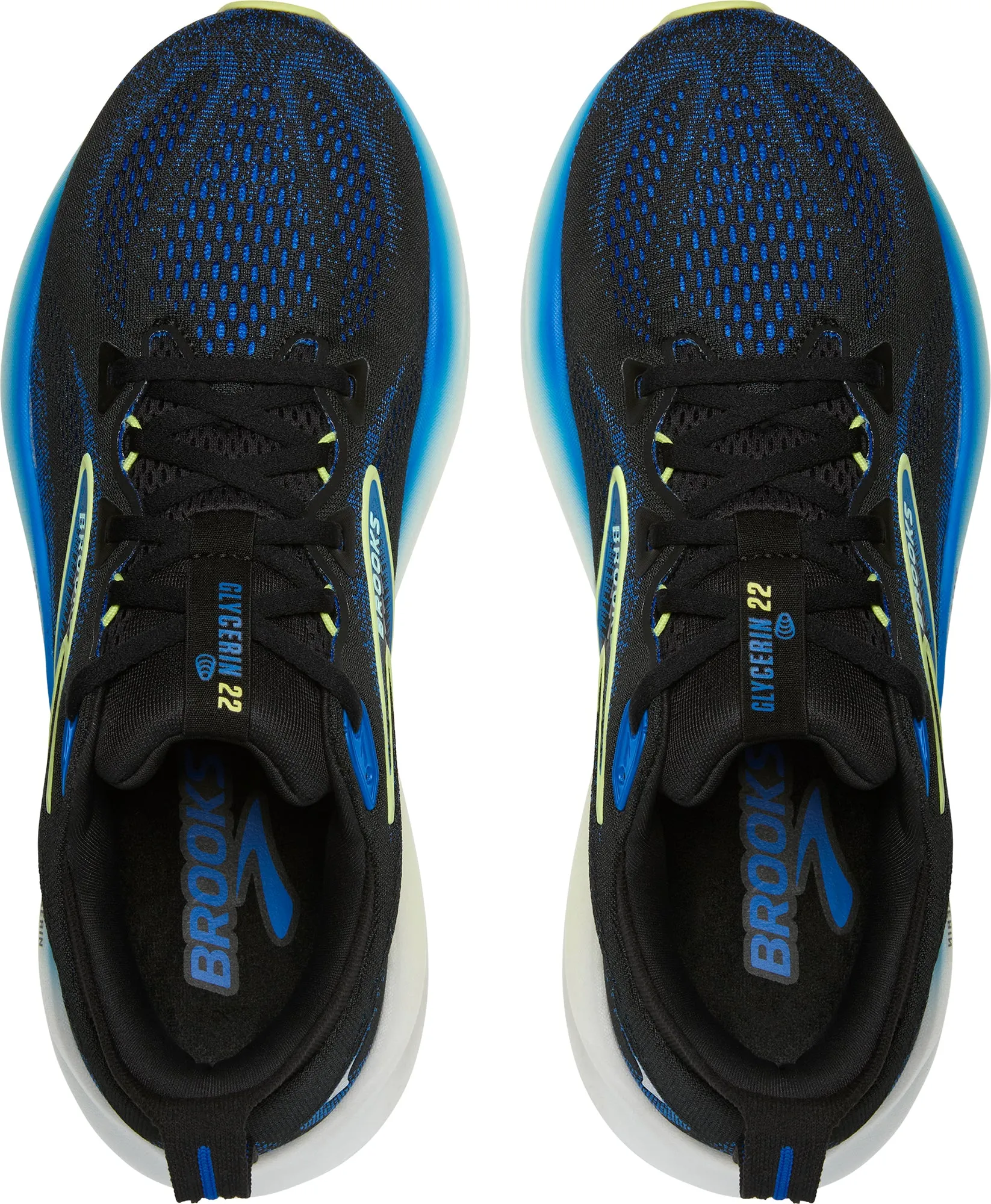 Brooks Glycerin 22 WIDE FIT Mens Running Shoes - Black