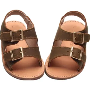 Brown - Summer Sandal - US Size 5-9 - Hard Sole