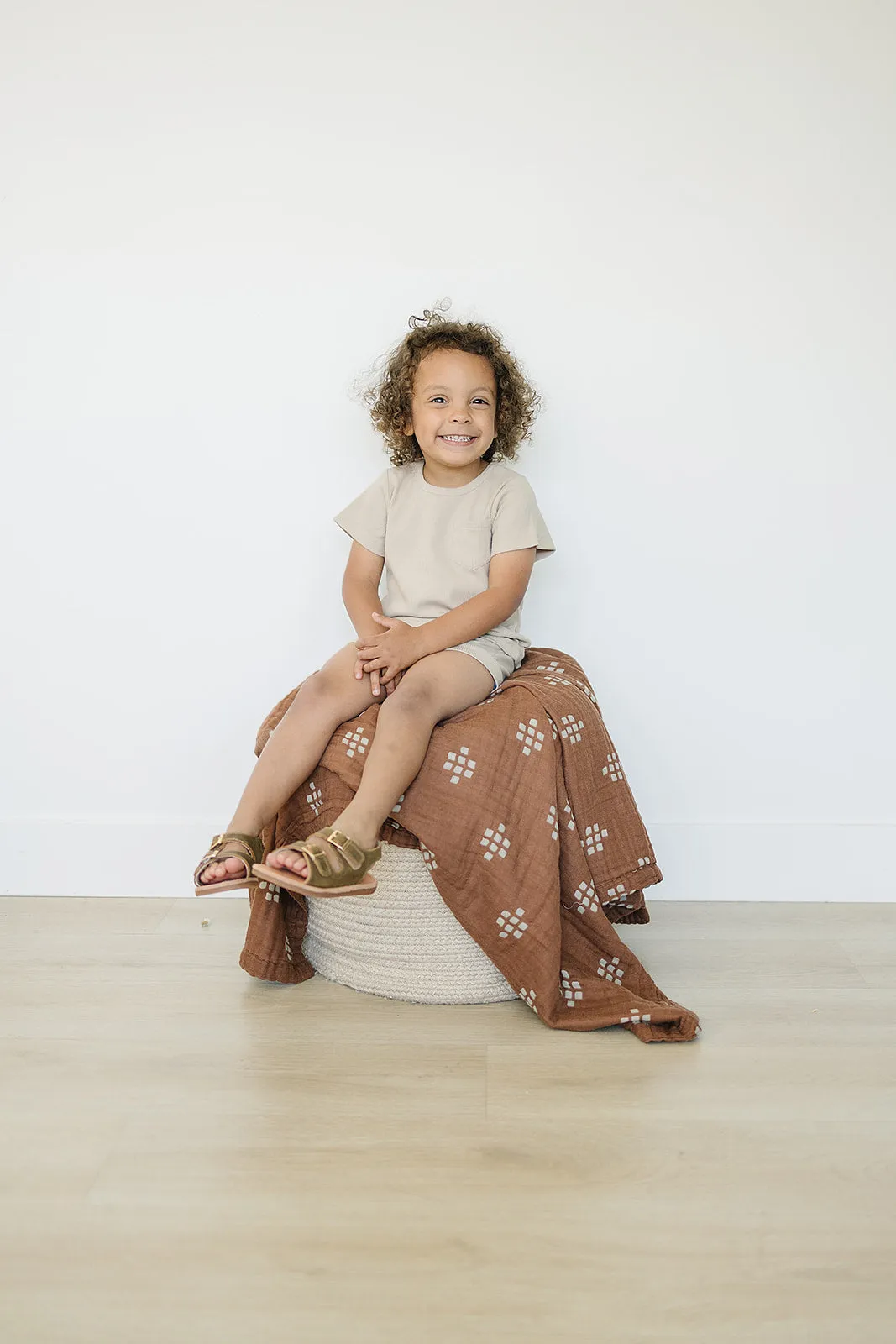 Brown - Summer Sandal - US Size 5-9 - Hard Sole