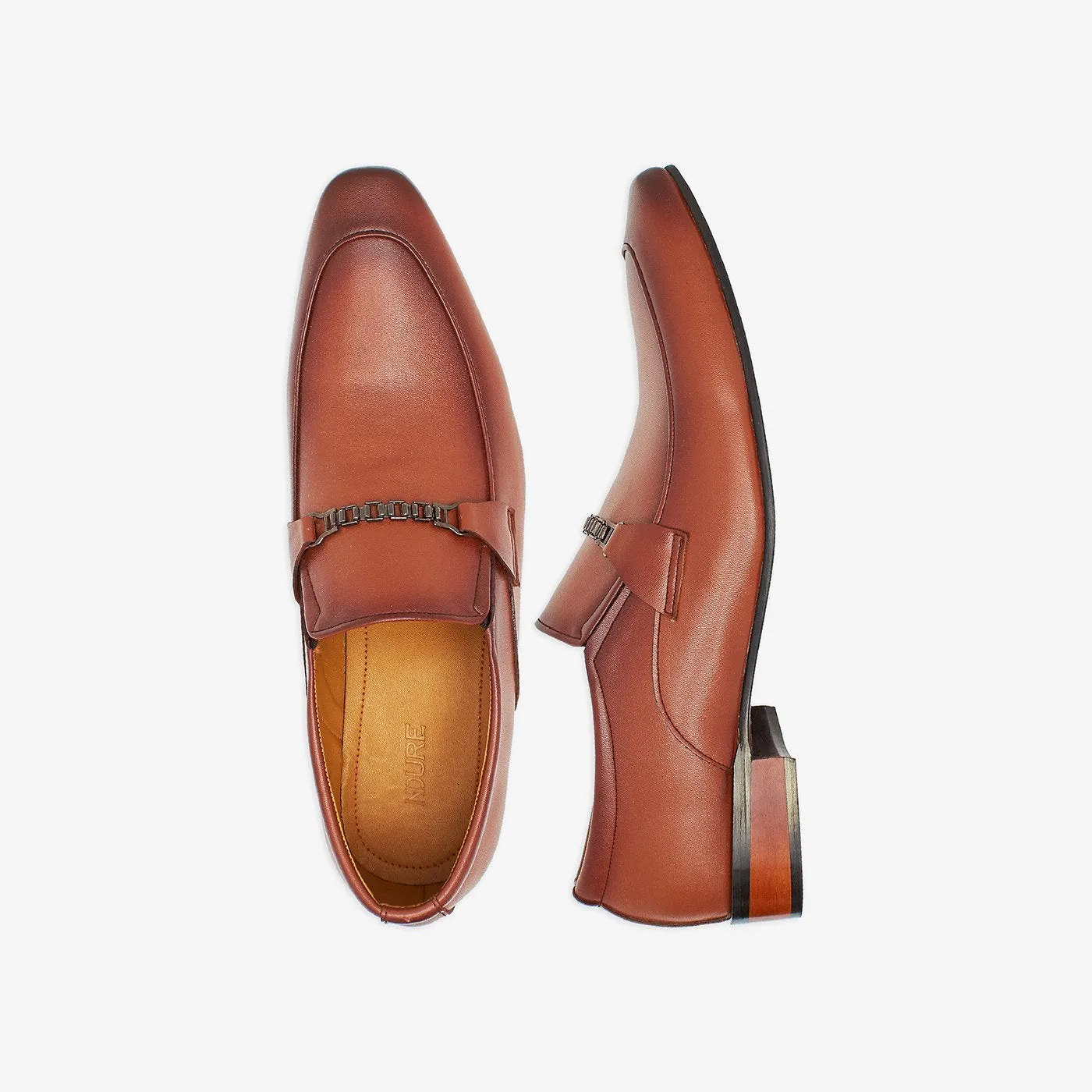 Buckled Formal Shoes for Men