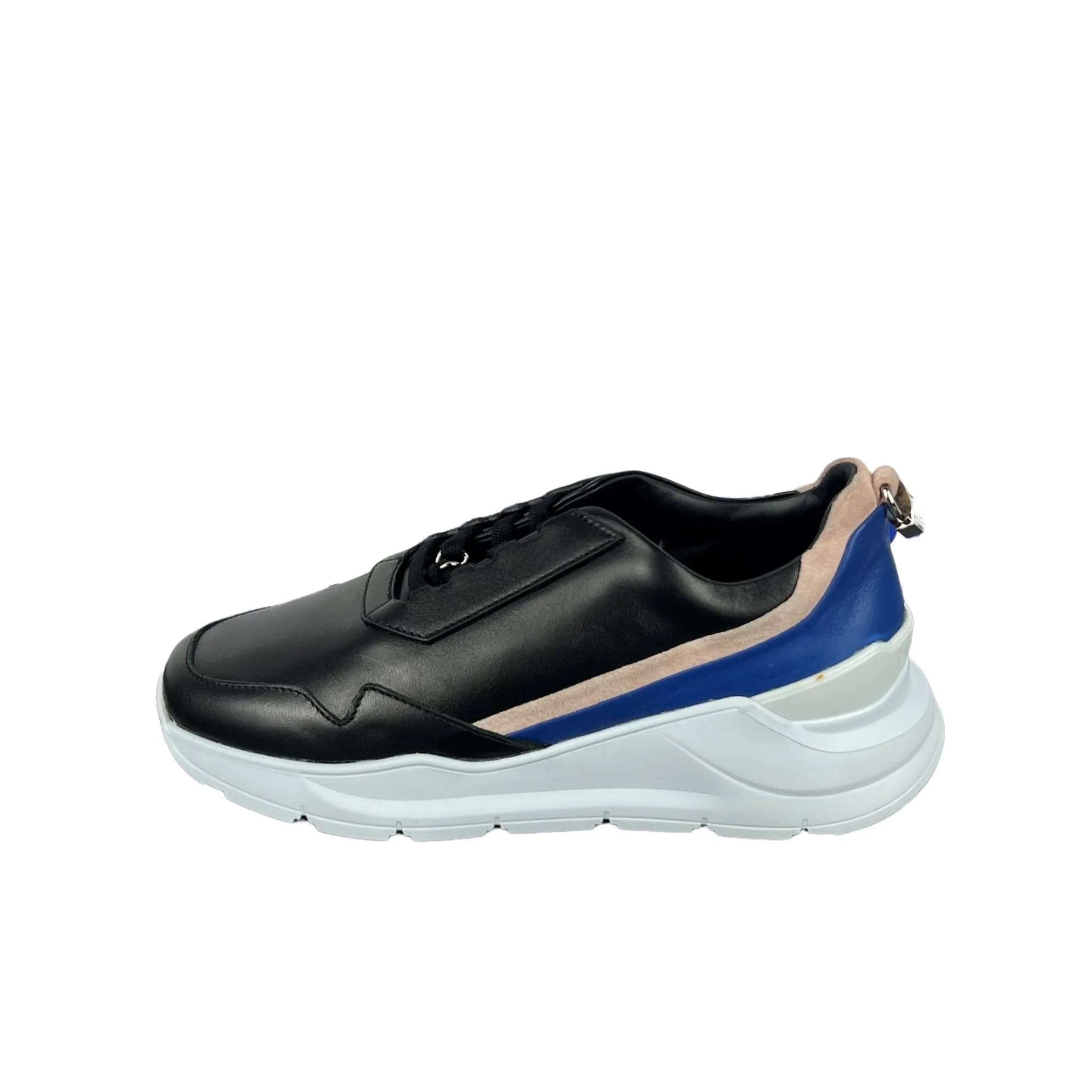 Buscemi Women's Strada Black Trio Leather Sneakers