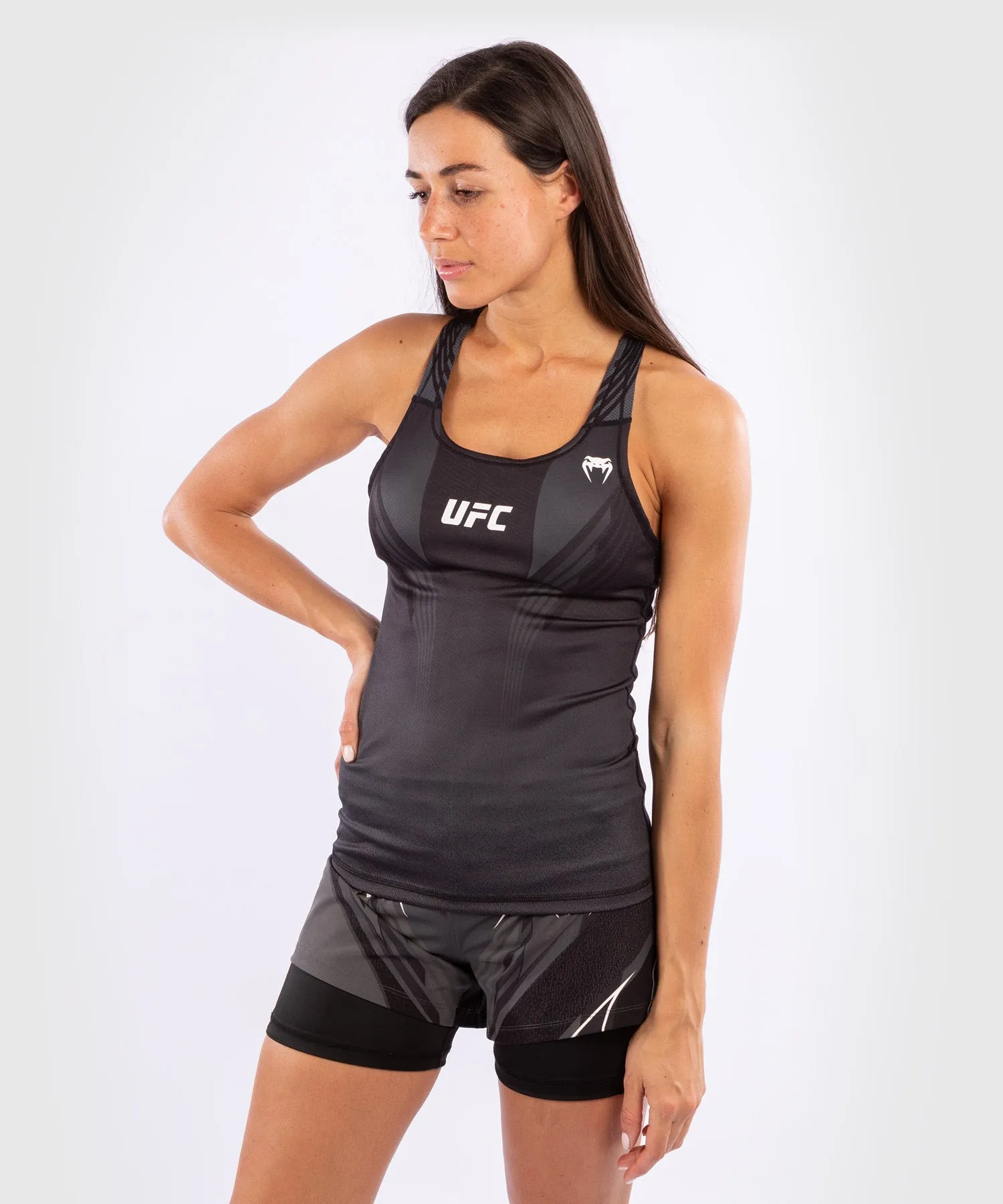 Canotta Con Reggiseno Donna UFC Venum Authentic Fight Night - Nero