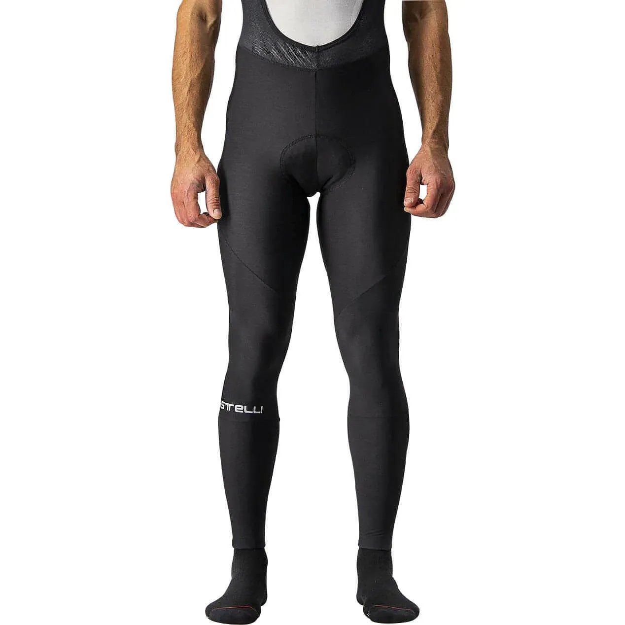 Castelli Entrata Mens Cycling Bib Tights - Black