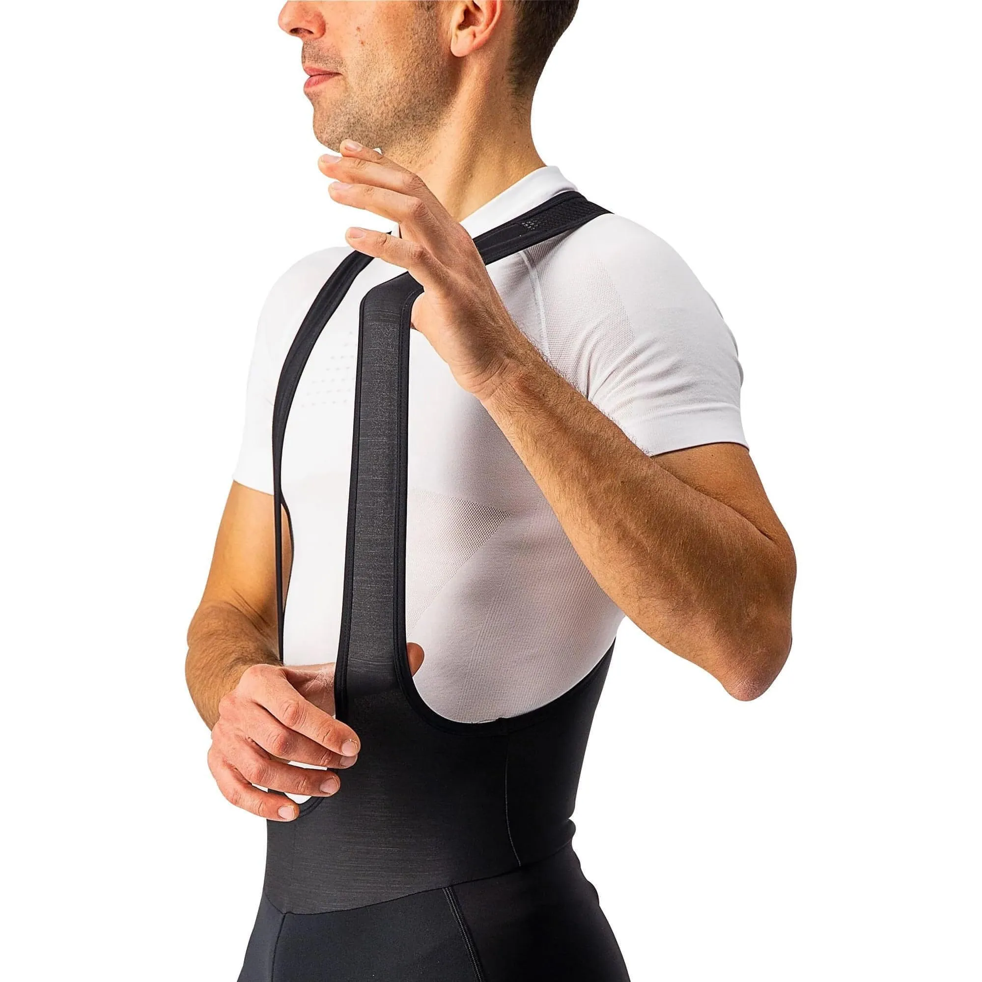 Castelli Entrata Wind Mens Cycling Bib Tights - Black