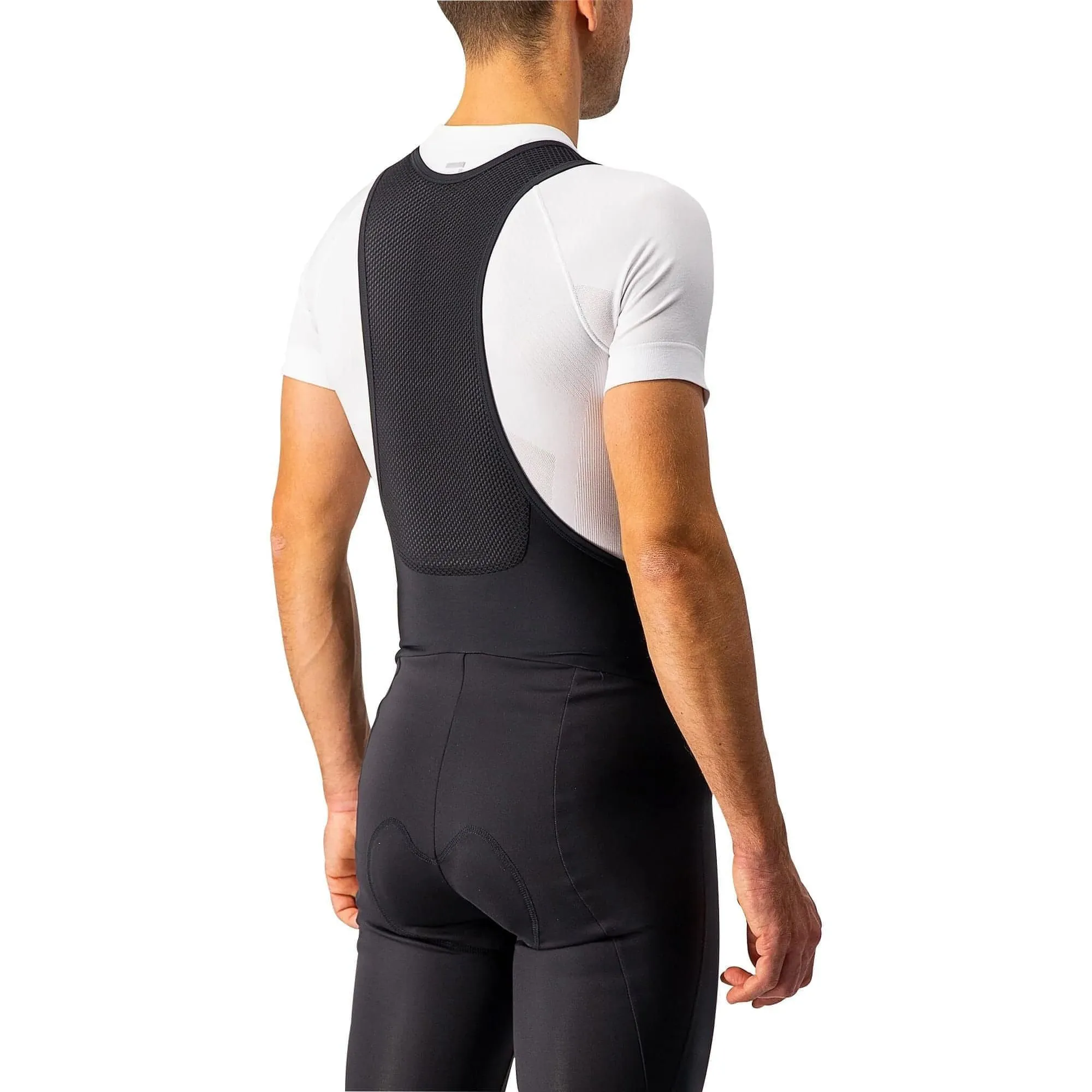 Castelli Entrata Wind Mens Cycling Bib Tights - Black