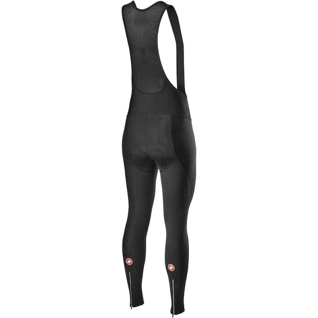 Castelli Entrata Wind Mens Cycling Bib Tights - Black