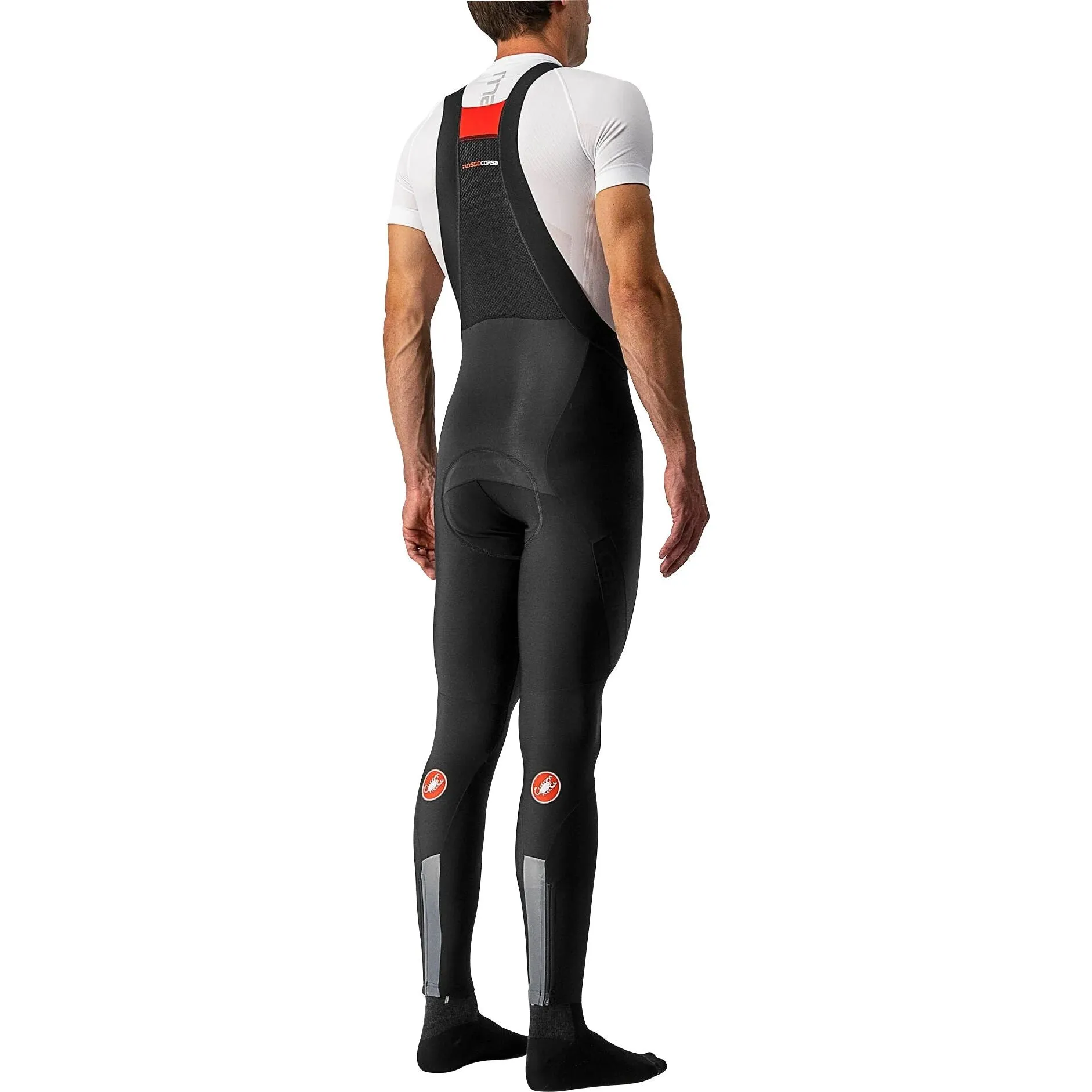 Castelli Sorpasso RoS Mens Cycling Bib Tights - Black