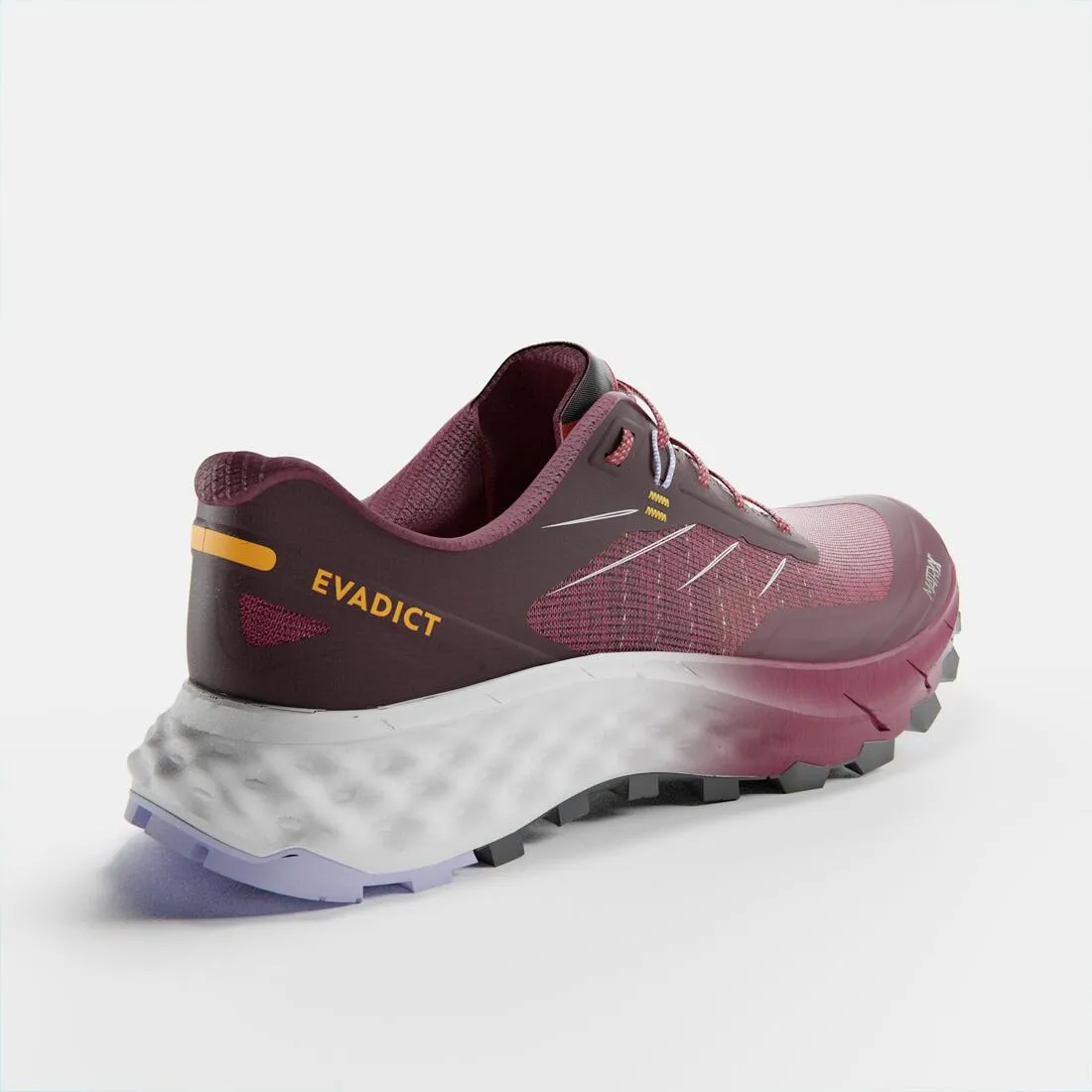 Chaussures de trail running pour femme EVADICT  MT CUSHION 2 framboise