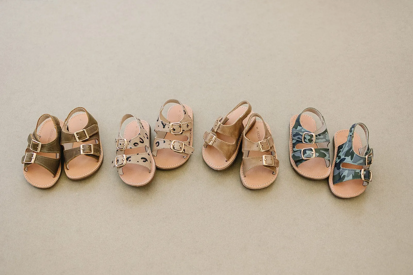 Cheetah - Summer Sandal - US Size 5-9 - Hard Sole