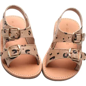 Cheetah - Summer Sandal - US Size 5-9 - Hard Sole