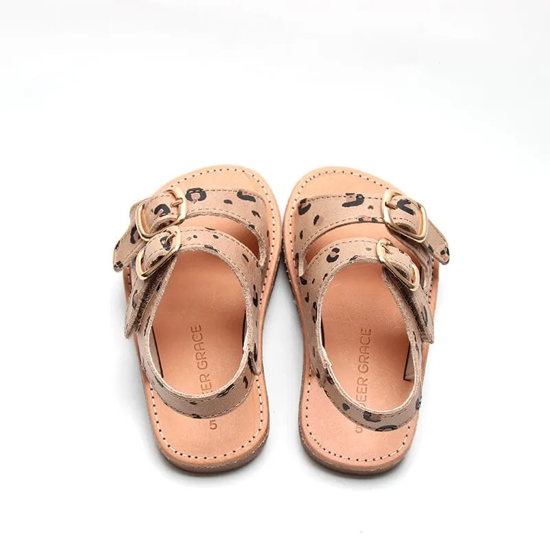 Cheetah - Summer Sandal - US Size 5-9 - Hard Sole