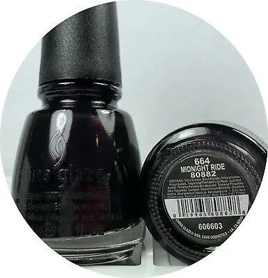 China Glaze Nail Lacquer 50  colors - (Choose your color)