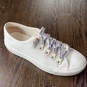 Christian Dior Canvas Walk'n Low Top Sneaker