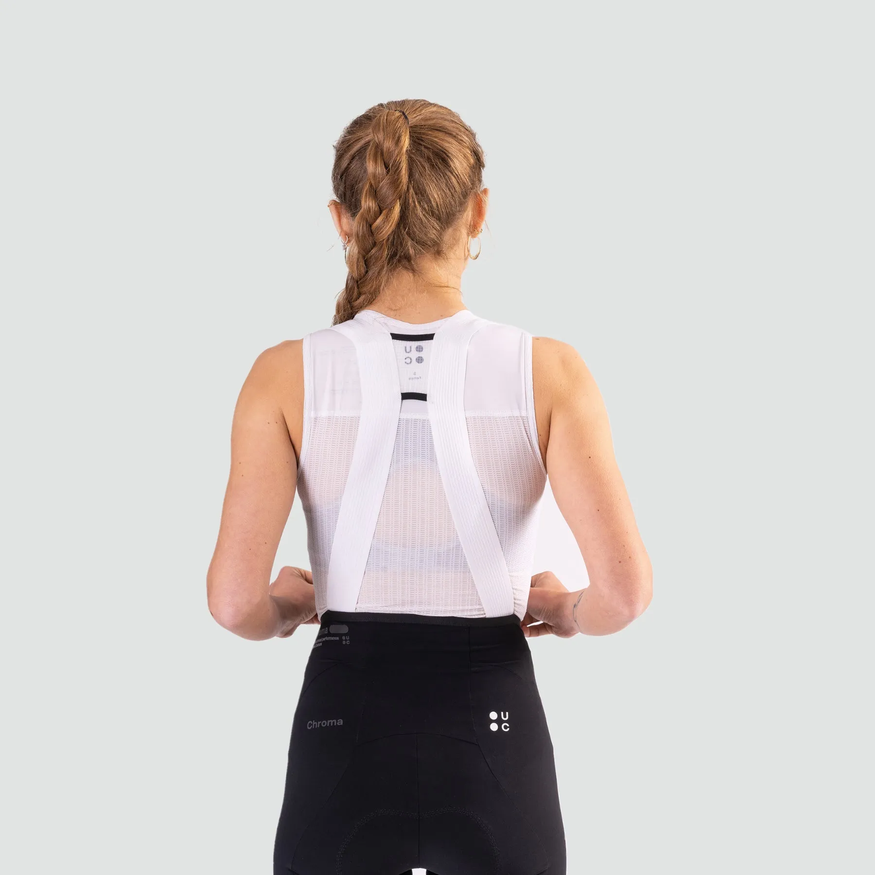 Chroma Womens Bib Short - Black