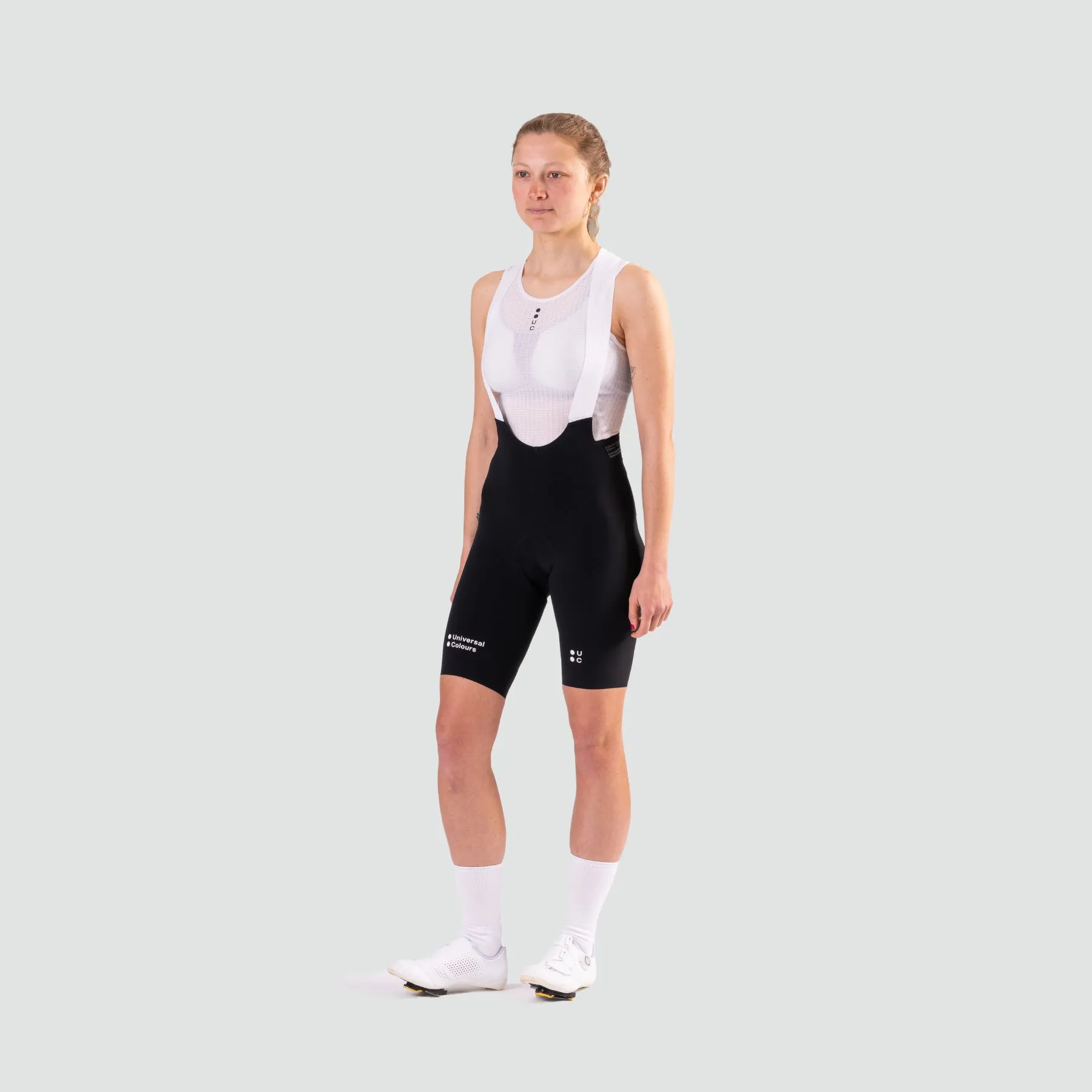 Chroma Womens Bib Short - Black