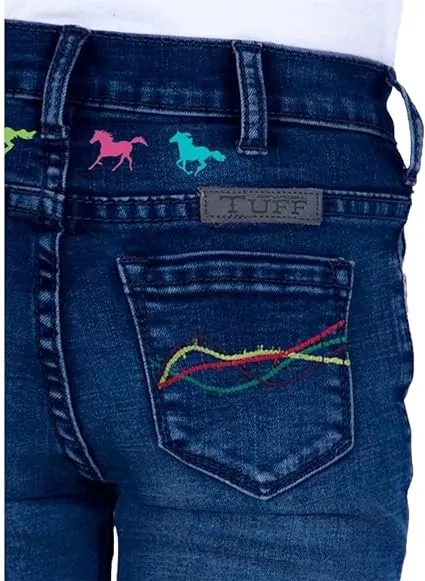 CLGJFATR Girls Jeans Cowgirl Tuff "Ride Fast"