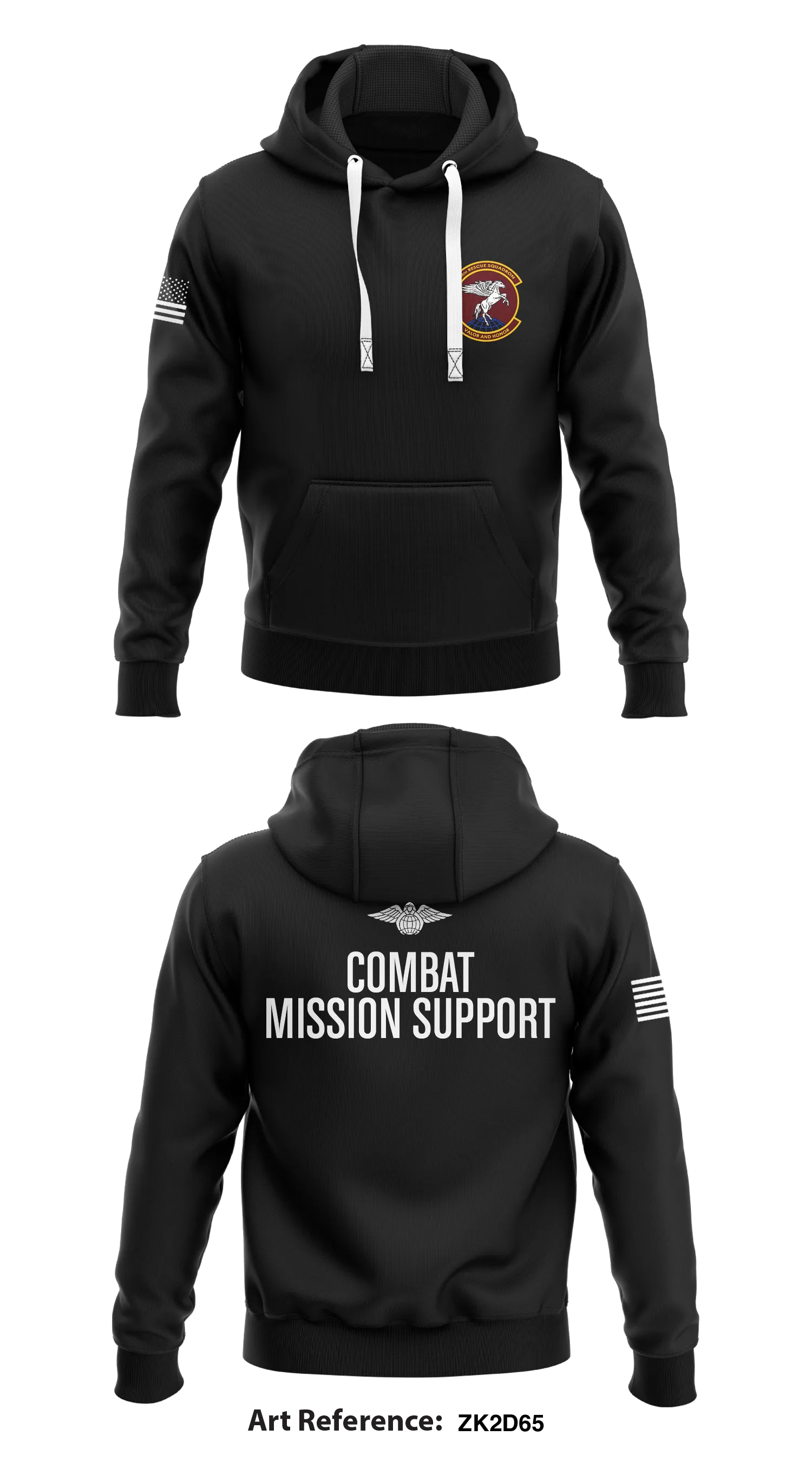 Combat Mission Support Store 1  Core Men's Hooded Performance Sweatshirt - Zk2D65