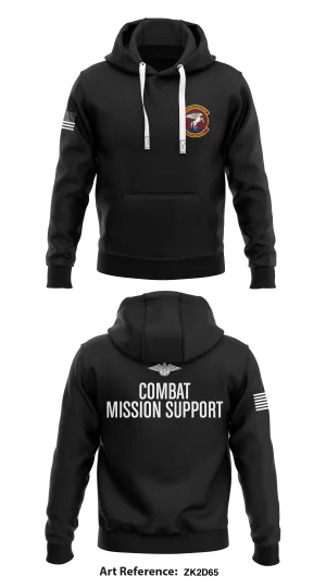 Combat Mission Support Store 1  Core Men's Hooded Performance Sweatshirt - Zk2D65