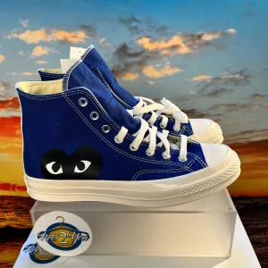 Comme des Garçons PLAY x Chuck 70 High 'Blue Quartz'