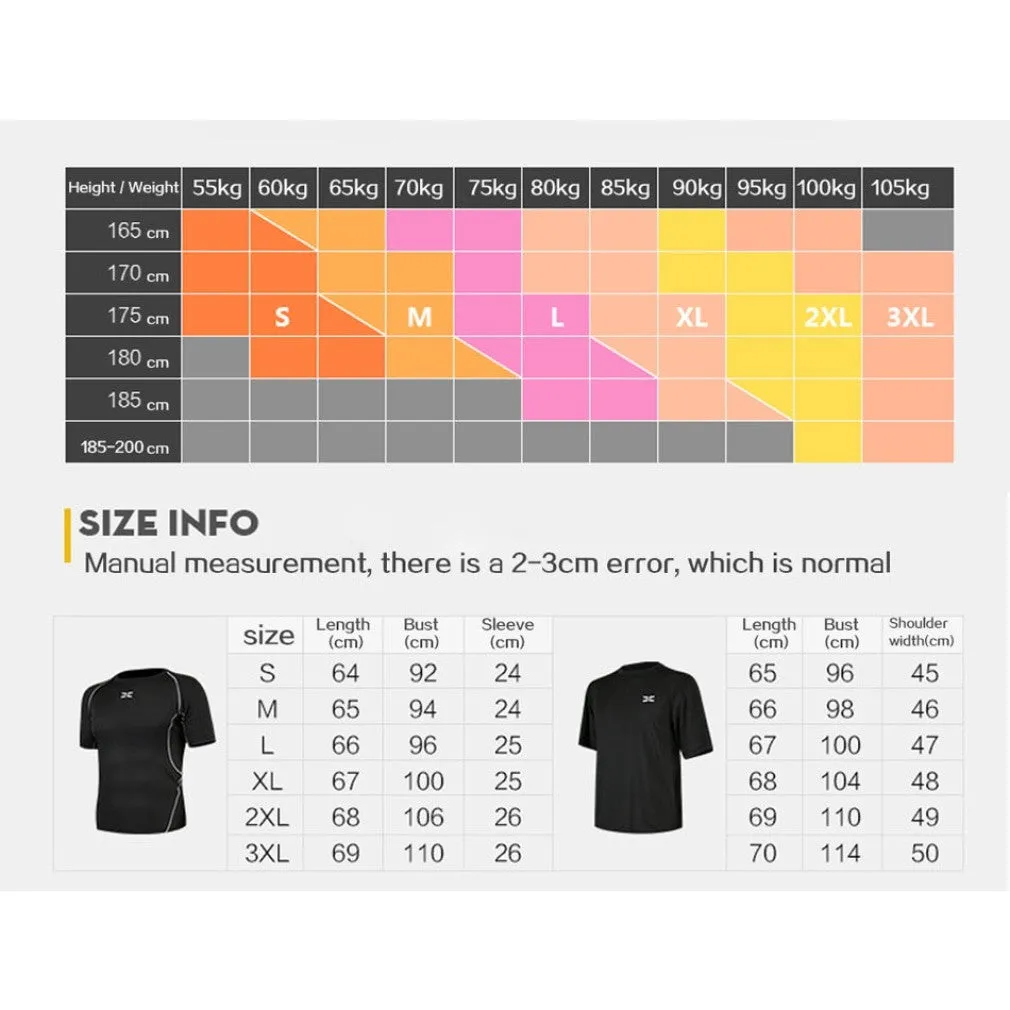 ContiNent 33 5 Pcs/Set Me's Tracksuit Gym Fitness Compression Sports Suit Clothes Running Jogging Sport Wear Exercise Workout Tights