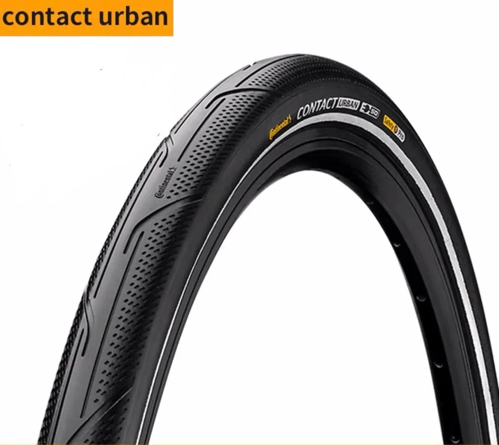 Continental 16 X 1.35 | 20 X 1.25 Contact Urban PureGrip Brown | Creme Folding | Black Wired Tyre - 35-349 | 32-406 (1 Tire)
