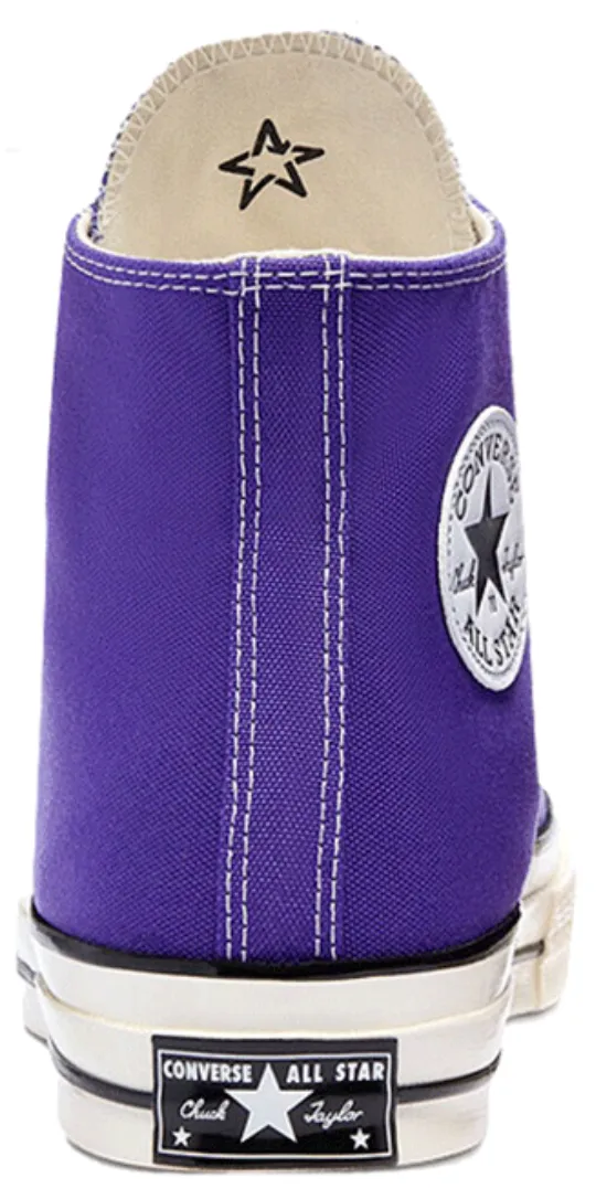 Converse Unisex CHACK 70 HI Athletic Sneakers Candy Grape