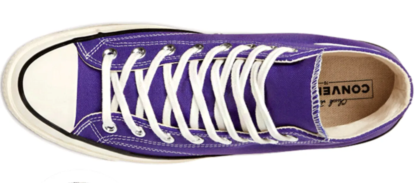 Converse Unisex CHACK 70 HI Athletic Sneakers Candy Grape