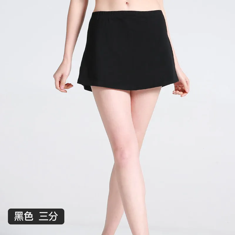 Cotton A-Line Skirt Pants Yoga Dance Wear
