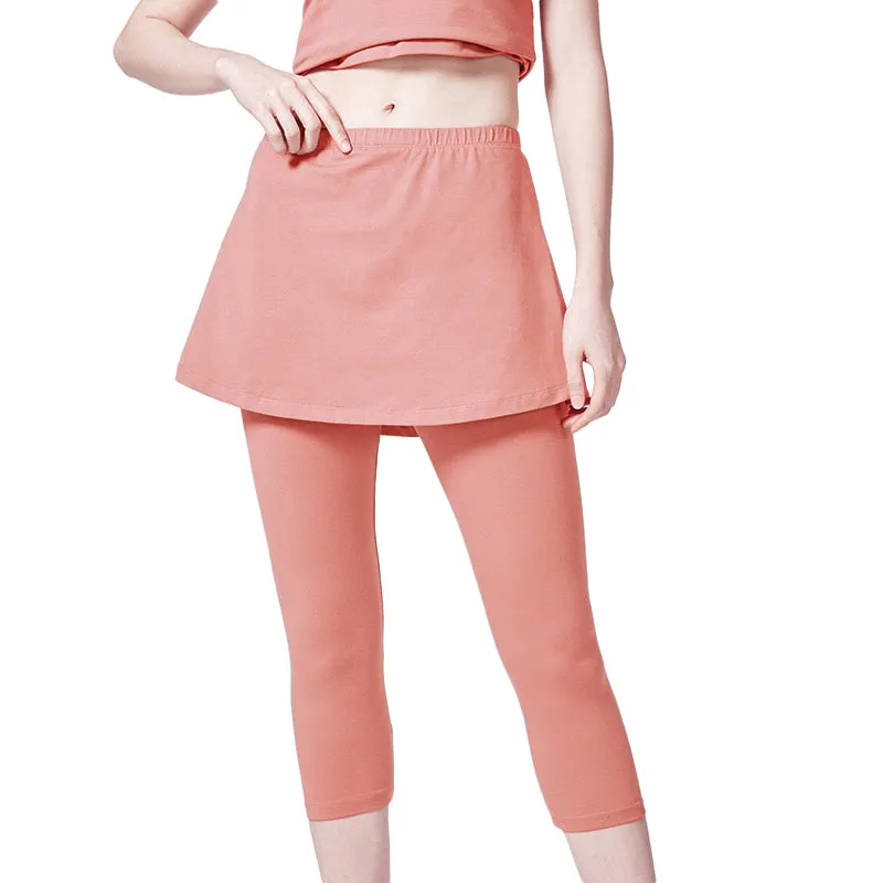 Cotton A-Line Skirt Pants Yoga Dance Wear