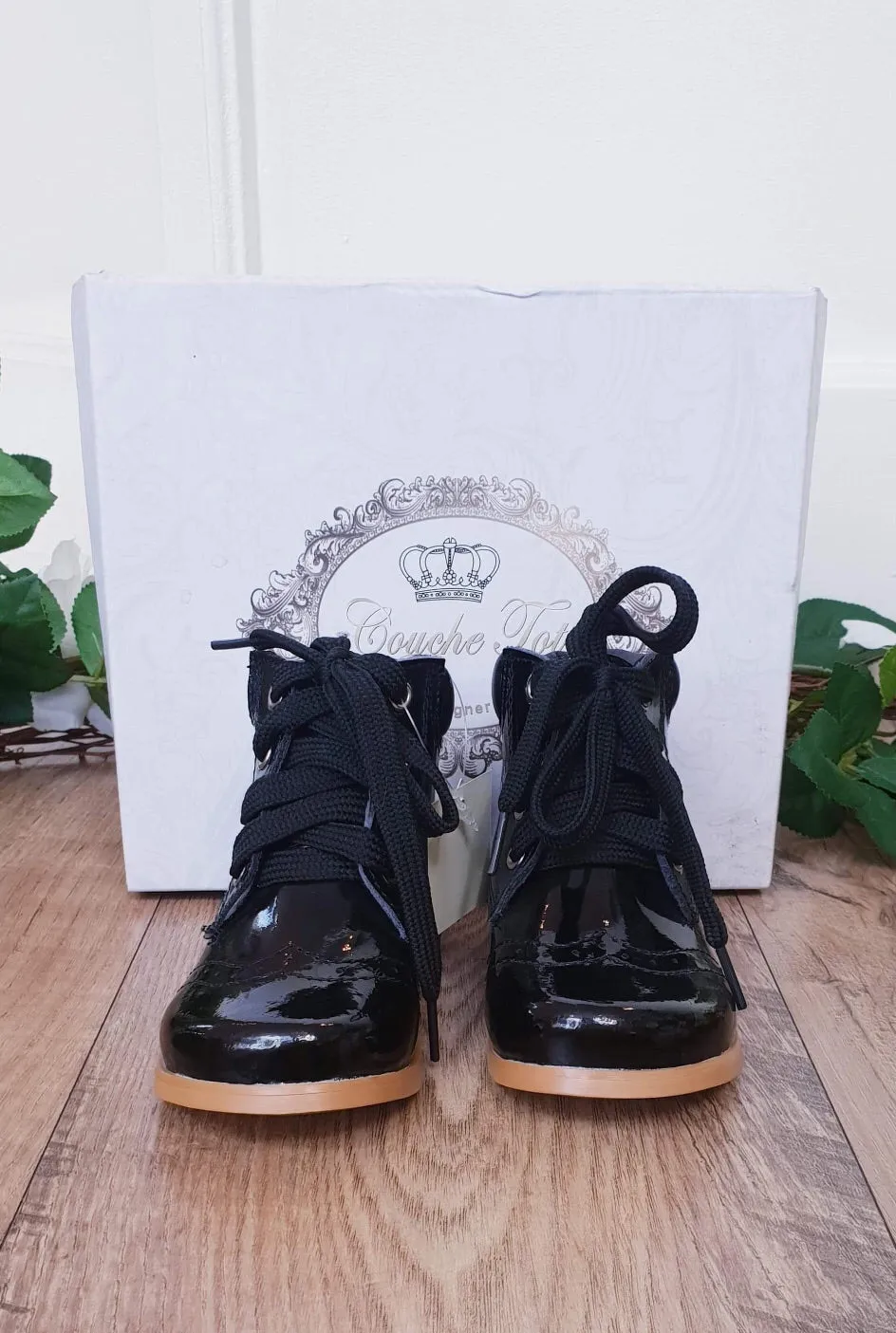 Couche Tot Boys Patrick leather Boots