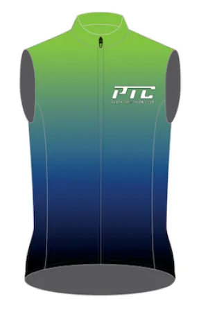 Custom Vest   Reflective Pocket Piping - Perth Tri Club