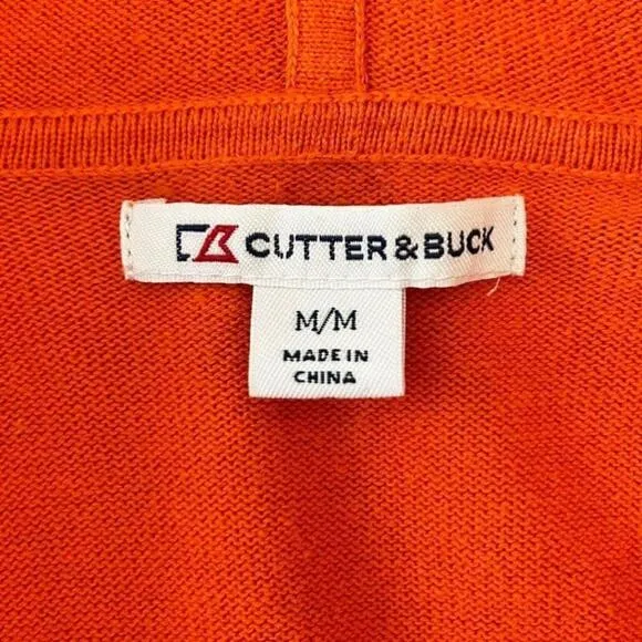 Cutter &amp; Buck 'Kate' Henley Hooded Sweater/Womens/Medium