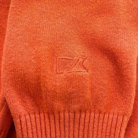 Cutter &amp; Buck 'Kate' Henley Hooded Sweater/Womens/Medium
