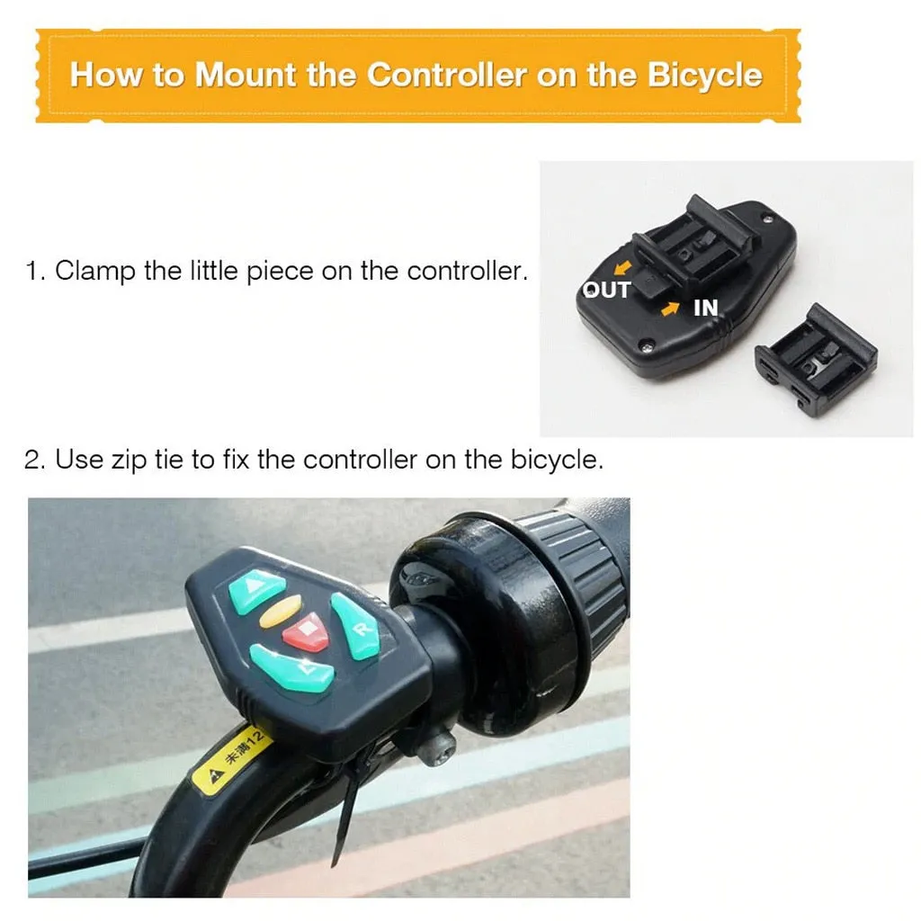 Cycling Turn Signal Indicator Vest