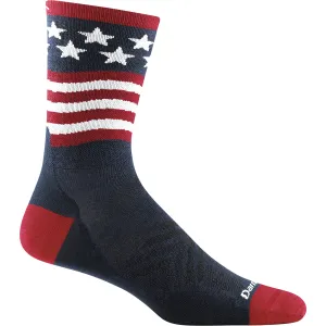 Darn Tough Mens Patriot Micro Crew Ultra-Lightweight Running Socks