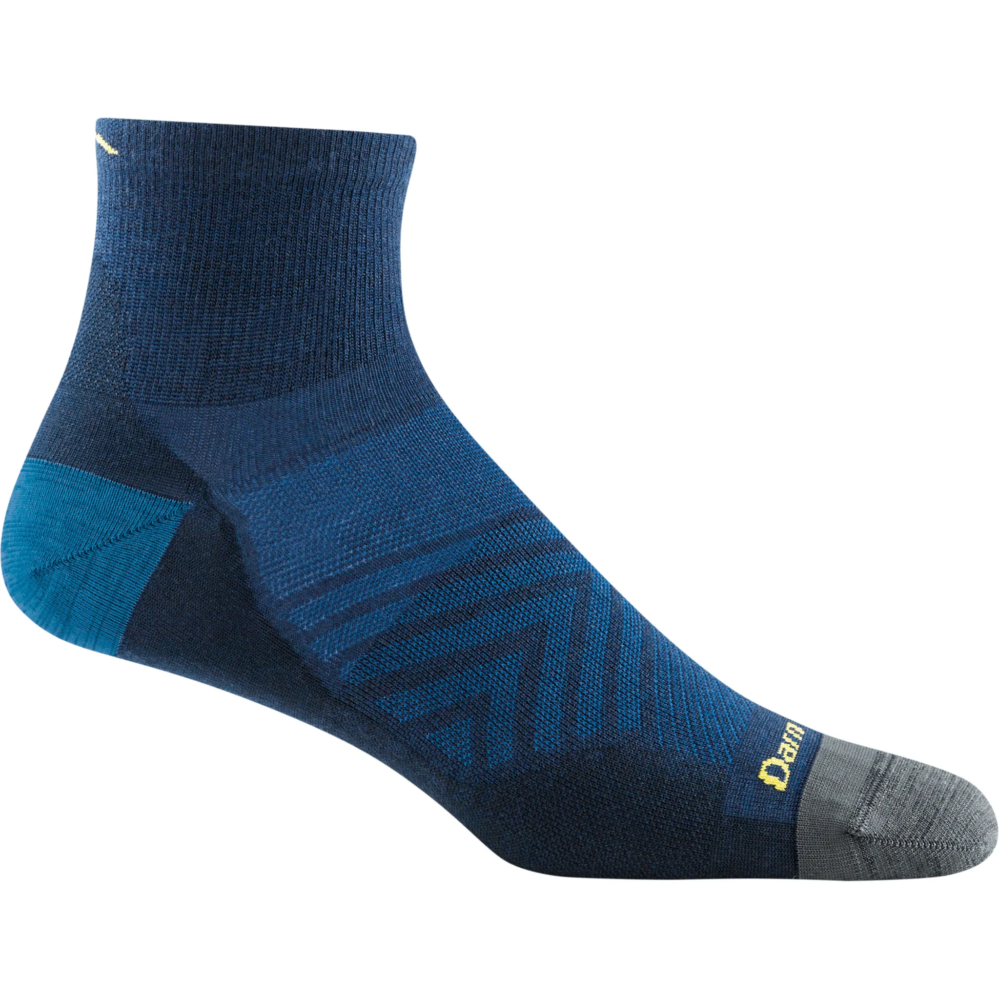 Darn Tough Mens Quarter Crew Ultra-Lightweight Running Socks