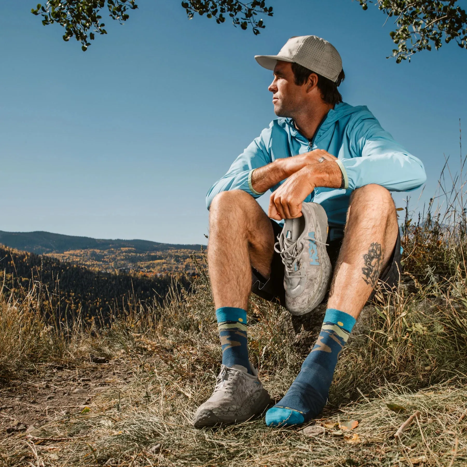 Darn Tough Men's Ridge Runner Micro Crew Ultra-Lightweight Running Sock