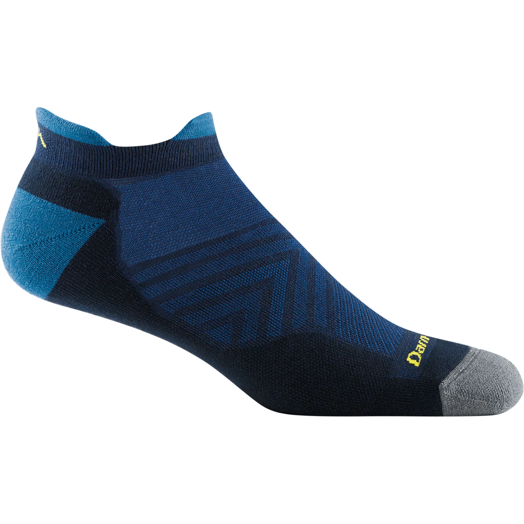 Darn Tough Mens Run No Show Tab Light Cushion Ultra-Lightweight Running Socks