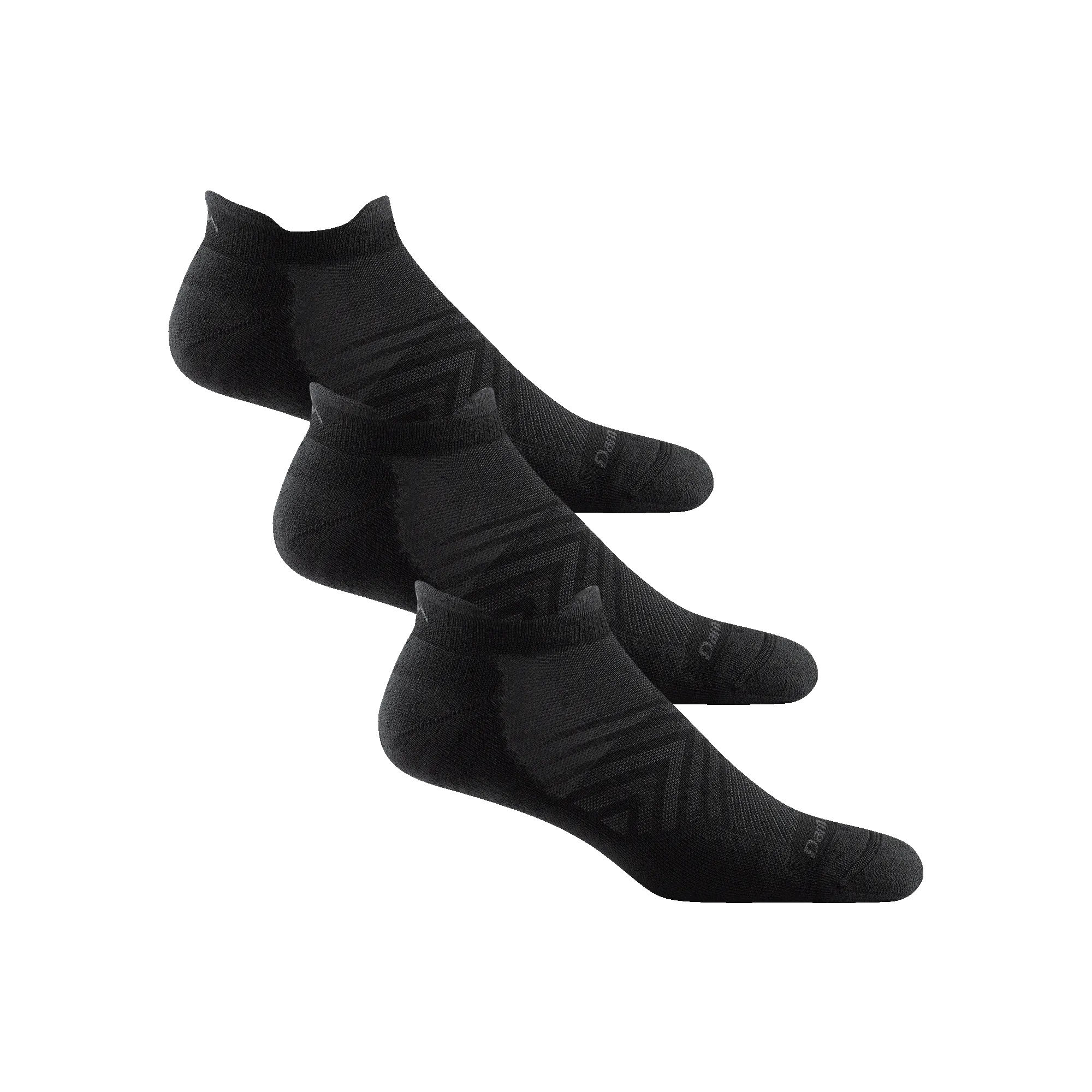 Darn Tough Mens Run No Show Tab Ultra-Lightweight Running 3-Pack Socks