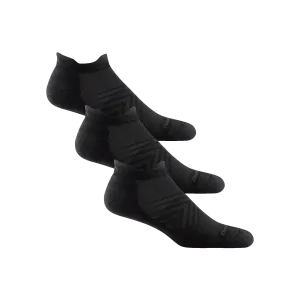 Darn Tough Mens Run No Show Tab Ultra-Lightweight Running 3-Pack Socks