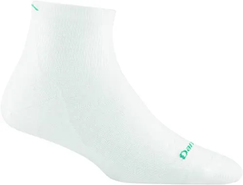 Darn Tough Womens 1044 Run 1/4 Crew Ultra-Lightweight Merino Wool Socks